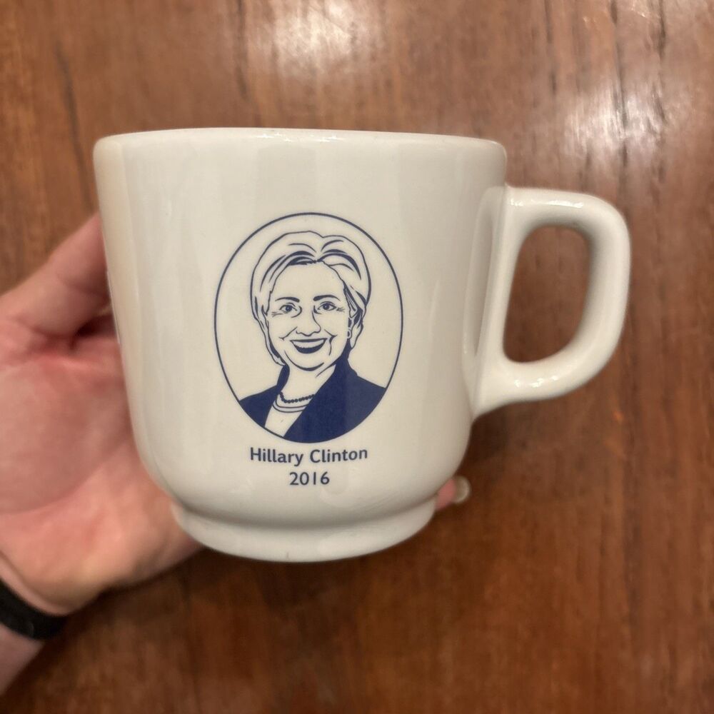 Hillary Clinton 2016 Coffee Mug Fishs Eddy